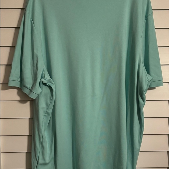 POLO RALPH LAUREN Classic Fit Teal Short Sleeve Men Size XL Golf Outdoors Date - Picture 3 of 5